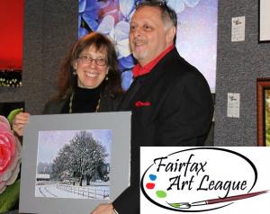 Larry Oskin Was Proudly Featured As Fairfax Art League Artist Of The Month In Februrary 2011